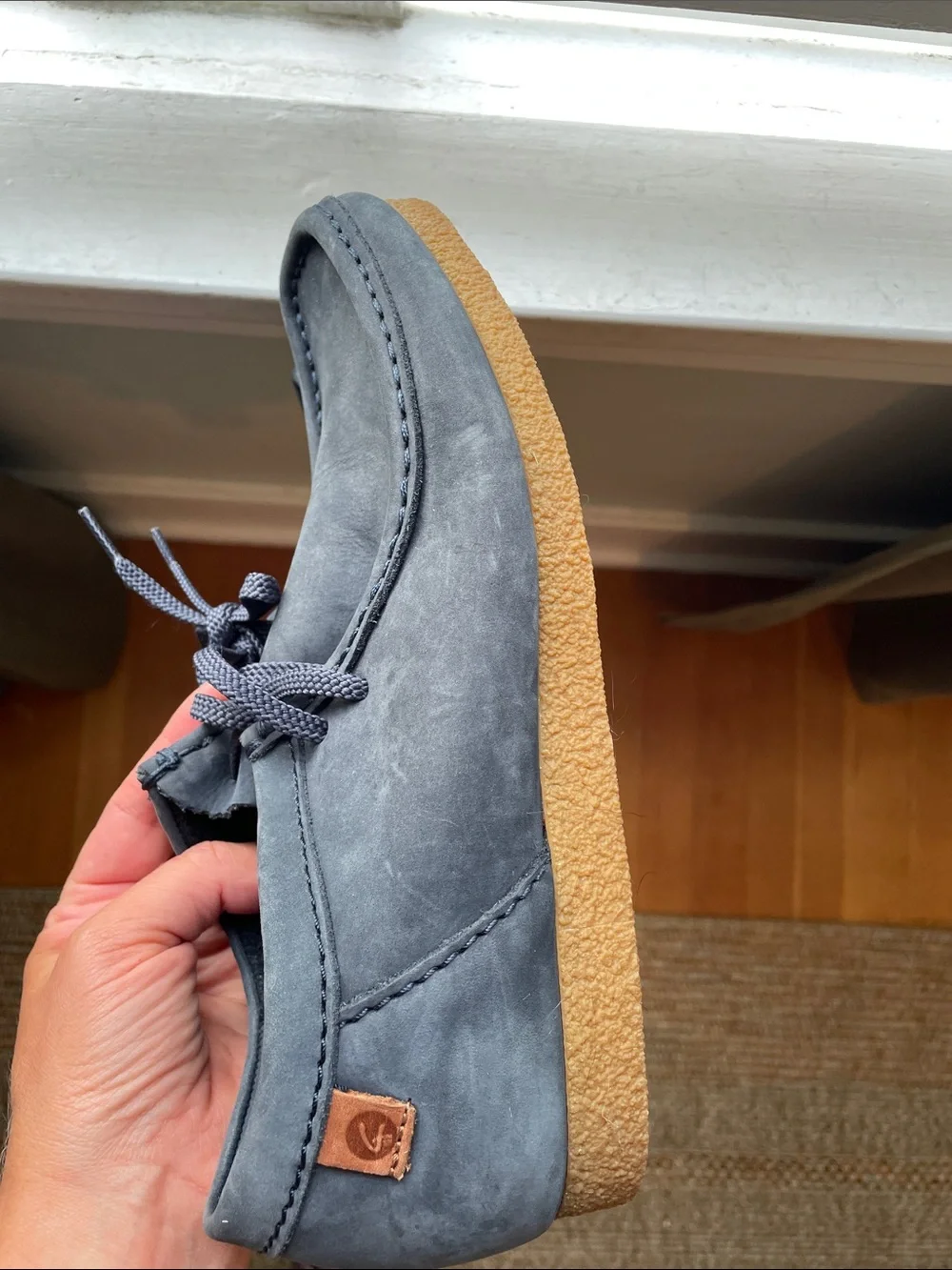 Clarks Men’s Dark Gray Suede Chukka Boots